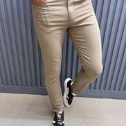 Pierre Beige Cotton Pants