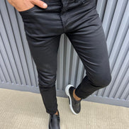 Pierre Black Mens Jeans