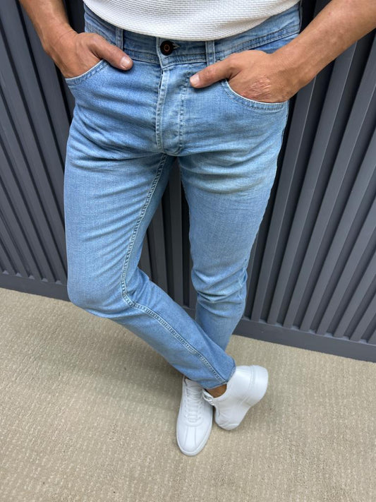 Pierre Blue Slim Fit Jeans