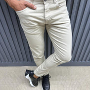 Pierre Cream Mens Jeans