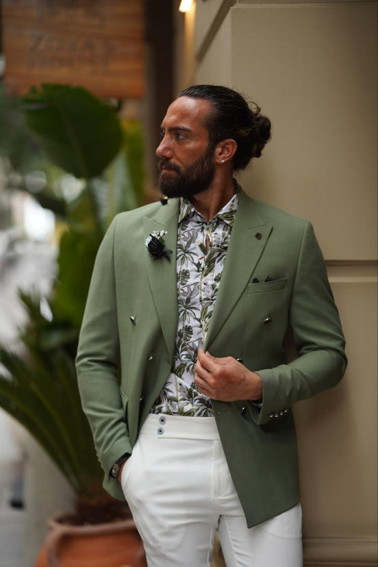 Green Combination Suit