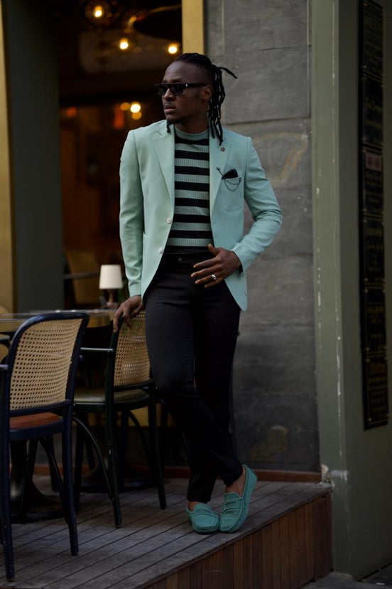 Mint Green Blazer