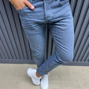 Pierre Navy Blue Mens Jeans