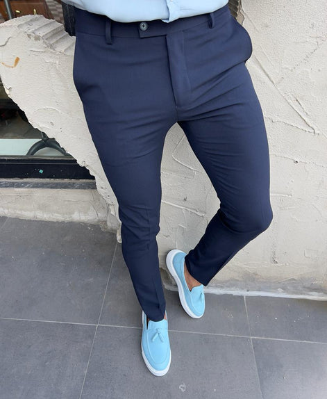 Pierre Navy Blue Pants
