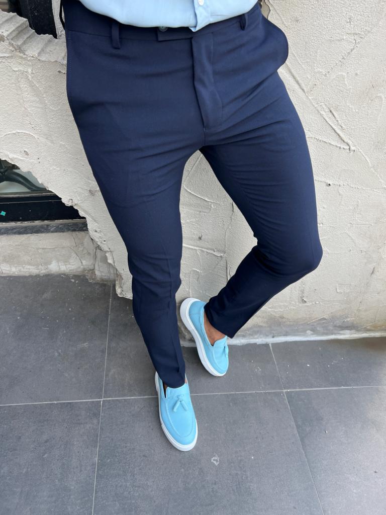 Pierre Navy Blue Pants