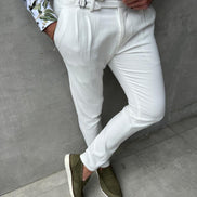 Pierre White Mens Pants