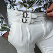 Pierre White Mens Pants