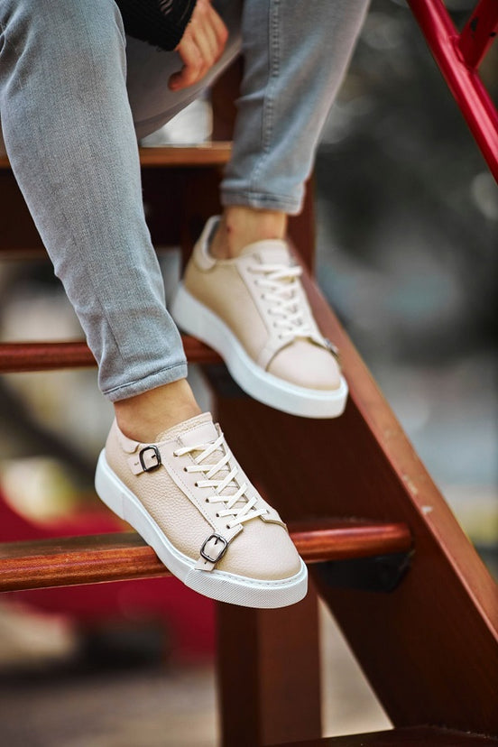 Beige Sneakers