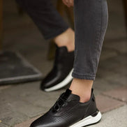 Rapid Black Laced High Top Sneakers