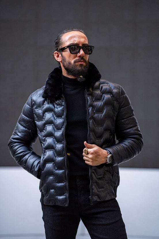 Black Fur Coat