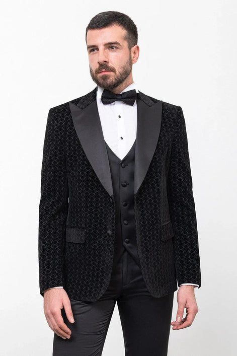 Rapid Black Velvet Tuxedo