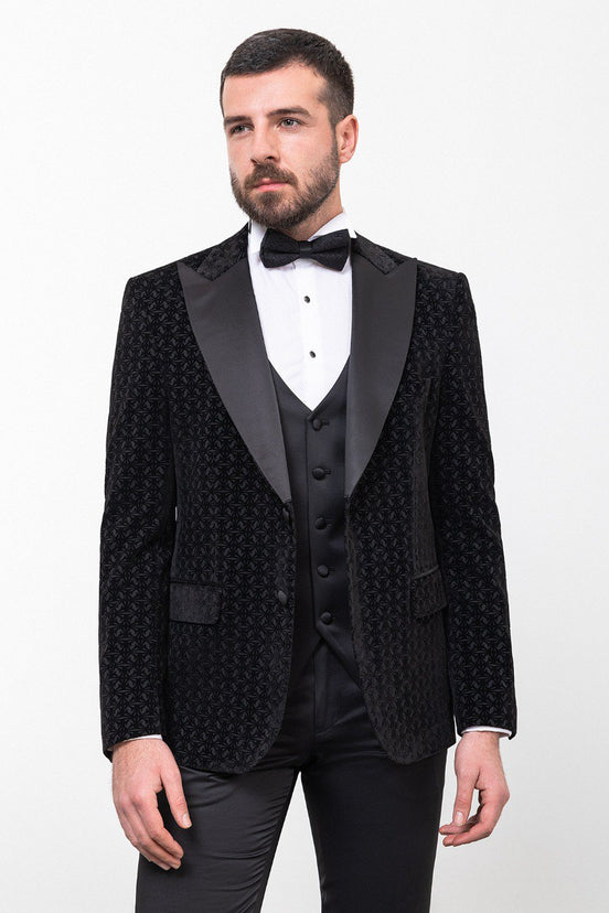 Rapid Black Velvet Tuxedo