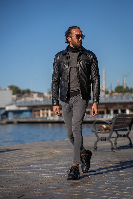 Black Leather Jacket
