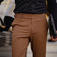 Rapid Brown Dress Pants