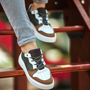Rapid Camel Green Low Top Sneakers