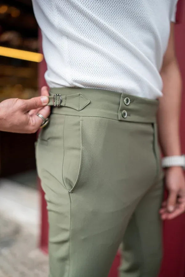 Rapid Green Chino Pants