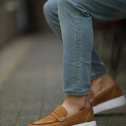 Rapid Tan Penny Loafers