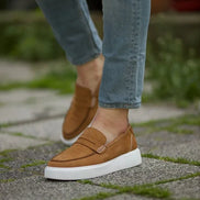 Rapid Tan Penny Loafers