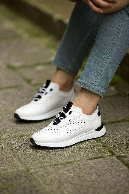 White High Top Sneakers