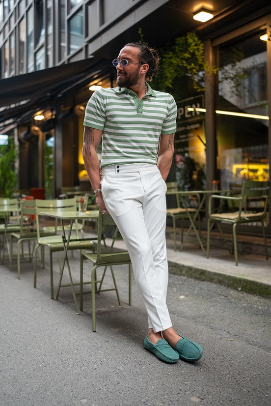 White Chino Pants
