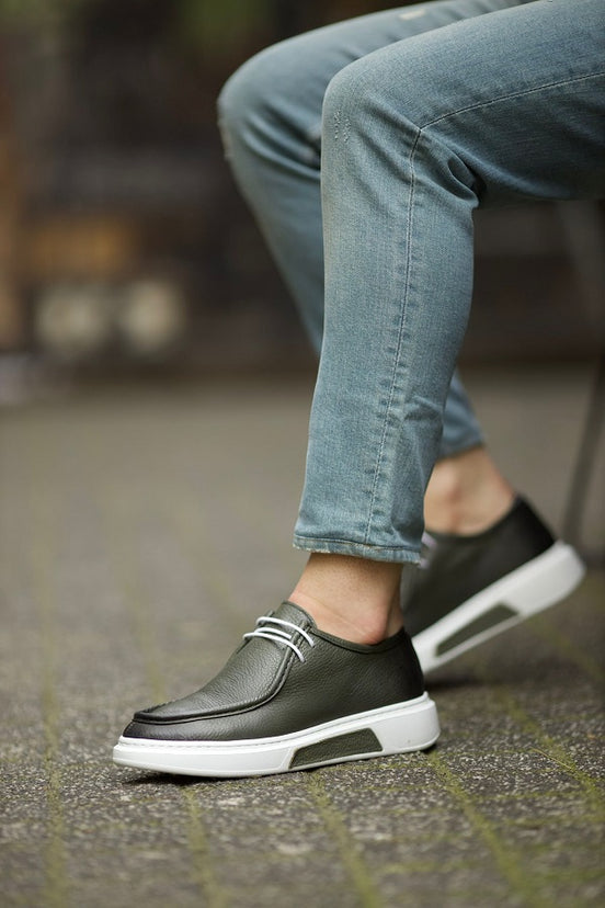 Green Slip On Shoes