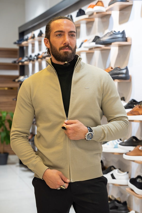 Beige Cardigan