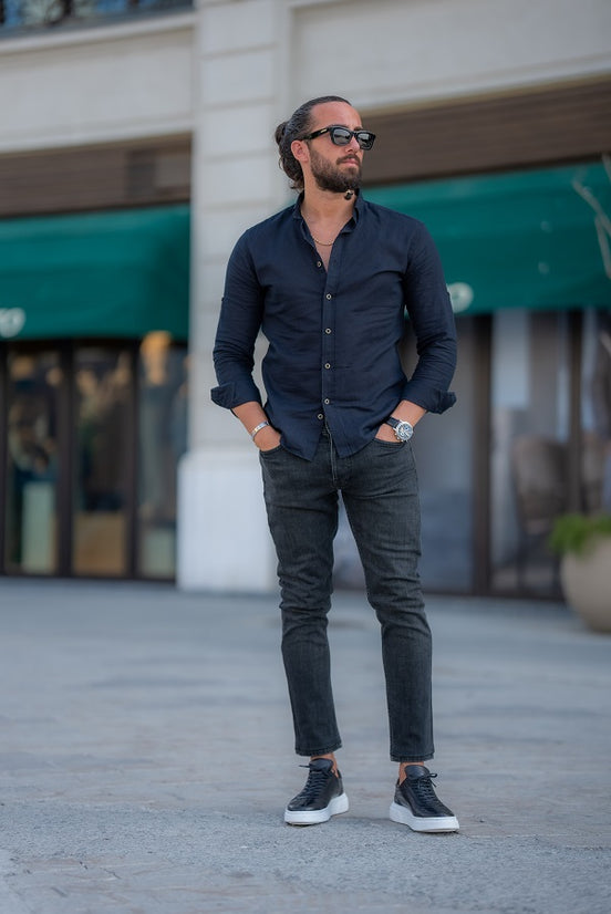 Black Casual Shirt