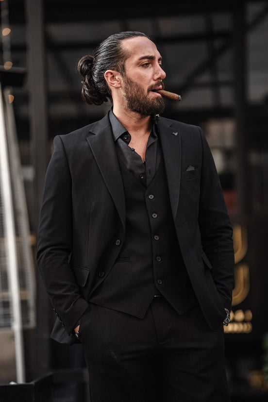 Black 3 Piece Suit