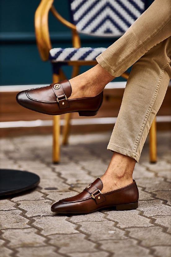 Brown Penny Loafers