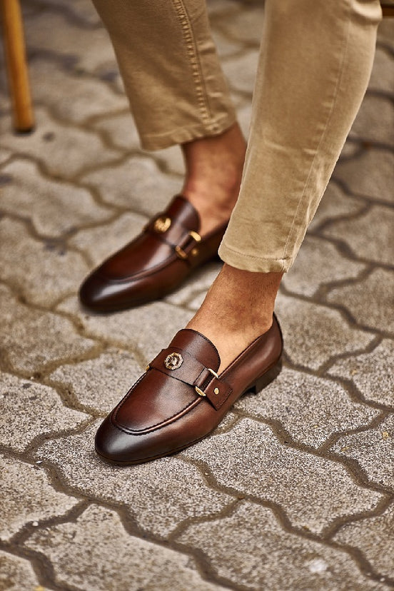 Brown Penny Loafers