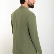 Sturgis Slim Fit 2 Piece Olive Suit