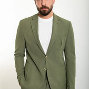 Sturgis Slim Fit 2 Piece Olive Suit