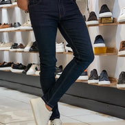 Sturgis Navy Blue Mens Jeans