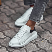 Sturgis White High Top Sneakers