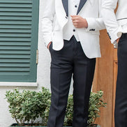 Sturgis White Slim Fit Notch Lapel Boy Tuxedo