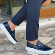 Tampa Rock Navy Blue Shoes Men