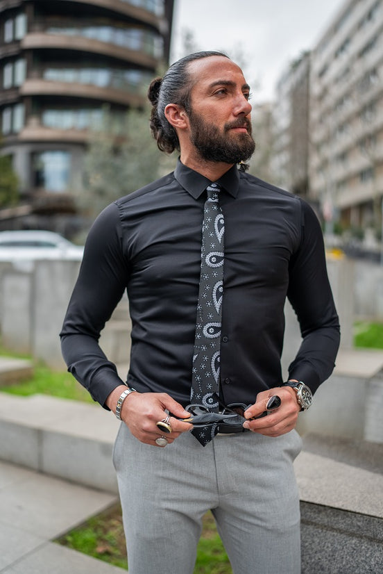 Black Formal Shirt
