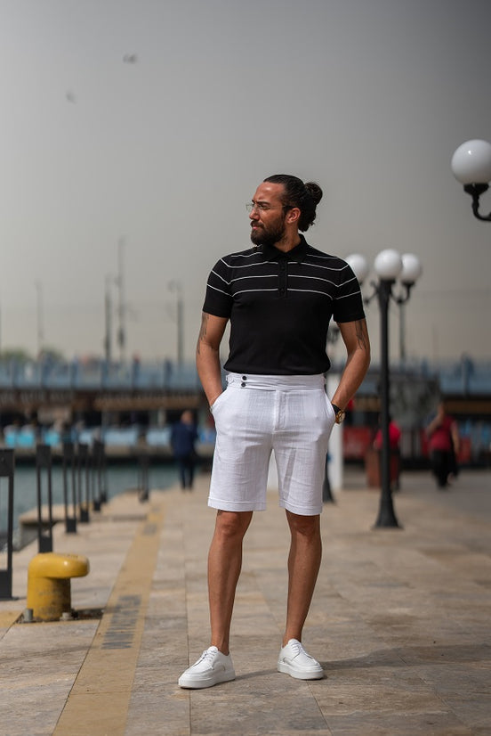Black Polo T-Shirt