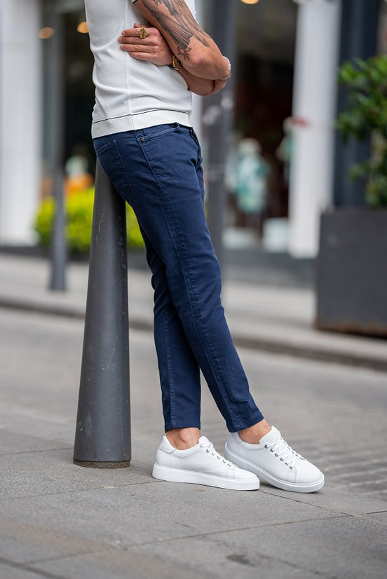 Dark Blue Mens Jeans