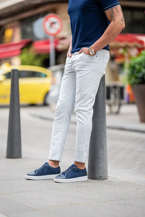 Tea Ice Blue Slim Fit Jeans