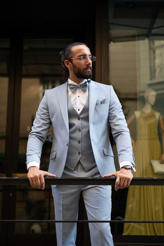 Baby Blue Tuxedo