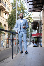 Baby Blue Tuxedo