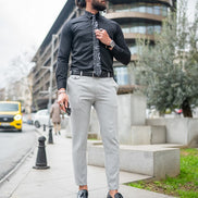 Tea Light Gray Chino Pants