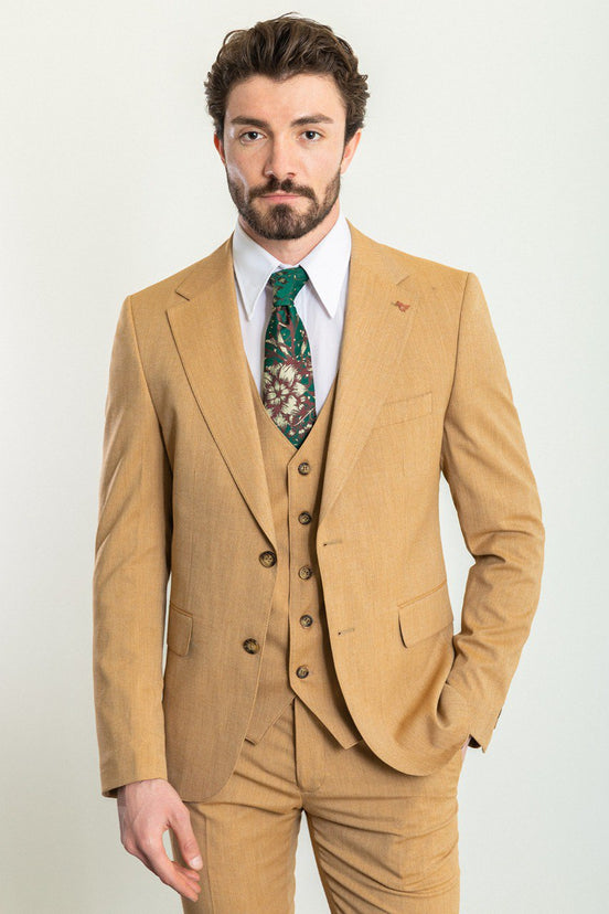 Light Mustard Suit