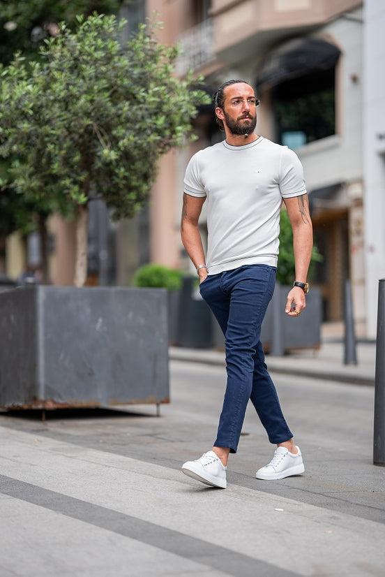 White Crew Neck T-Shirt