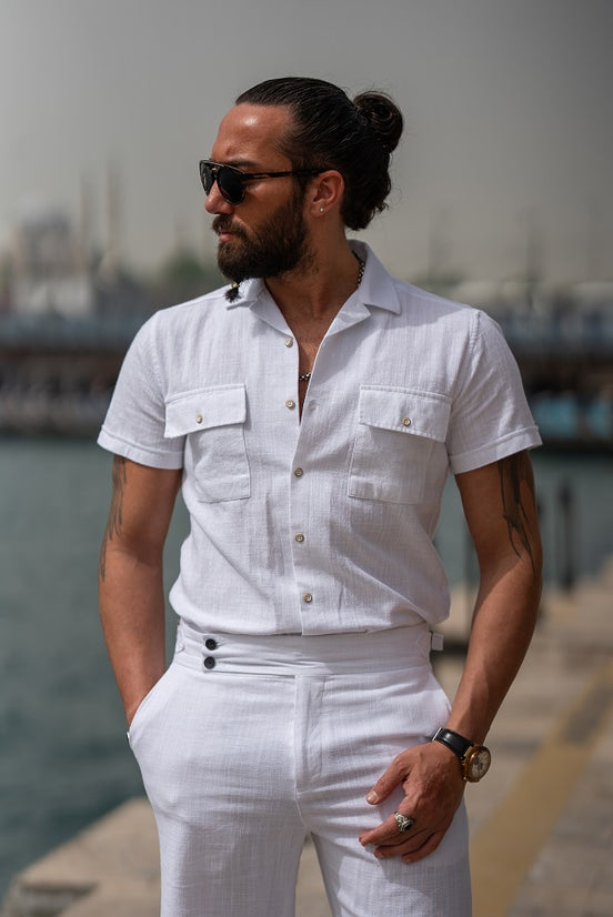 White Casual Shirt