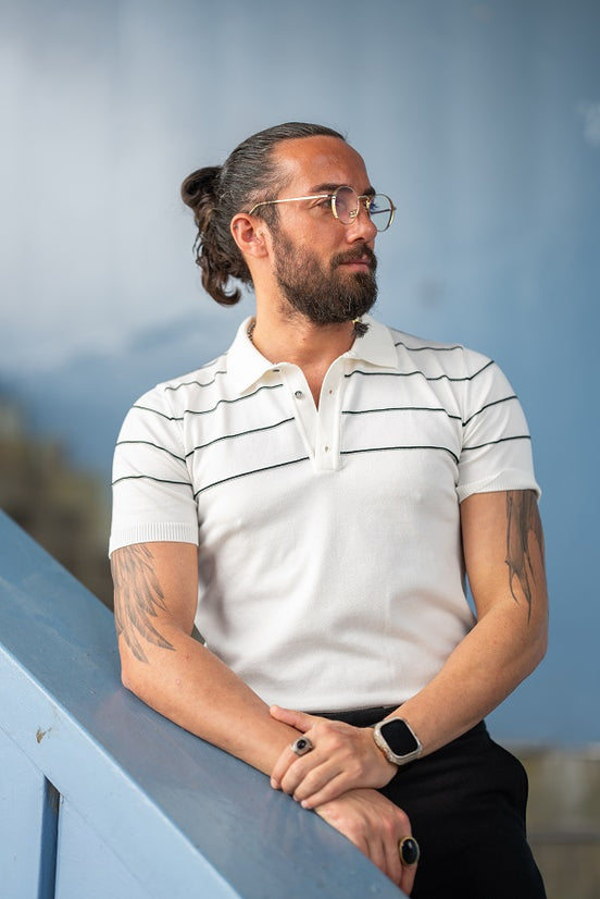 White Polo T-Shirt