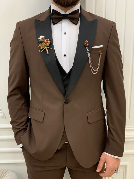 Coffee Brown Tuxedo
