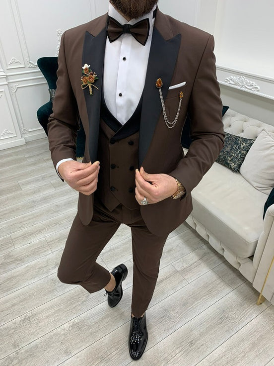 Coffee Brown Tuxedo