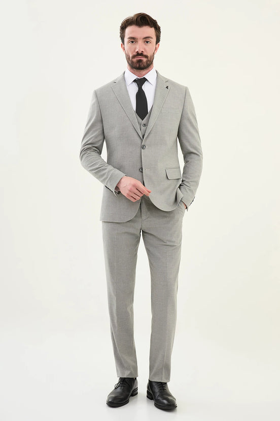 Grey 3 Piece Suit